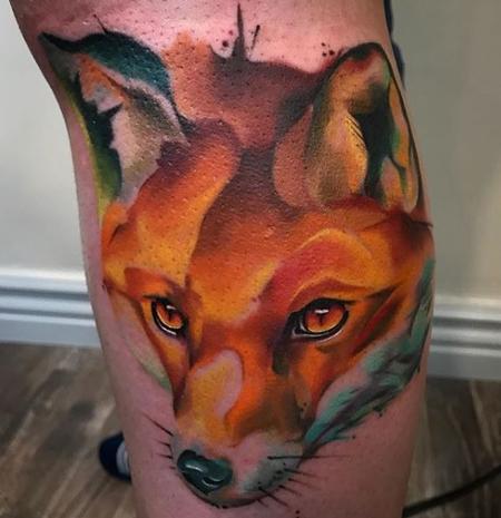 Zane Collins - Watercolor Fox